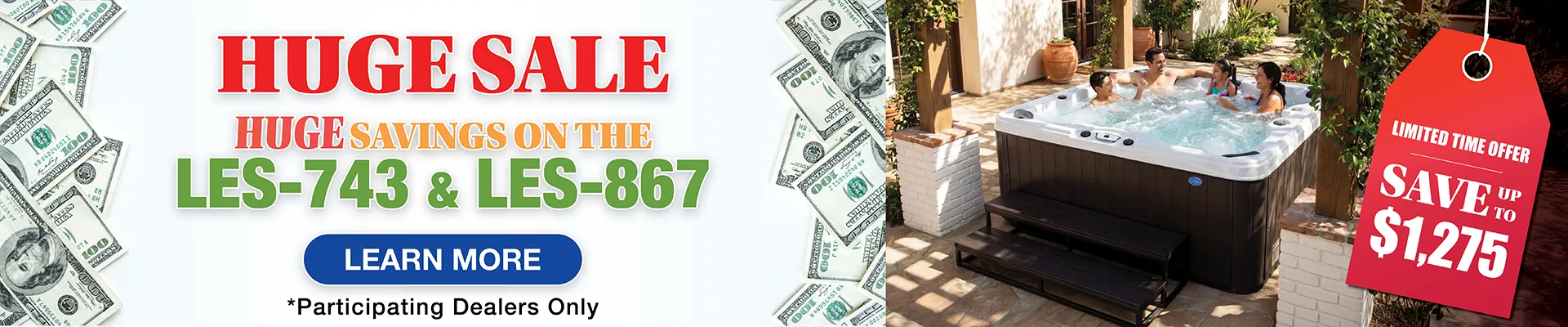 Calspas hot tub being used in a family setting - Owensboro